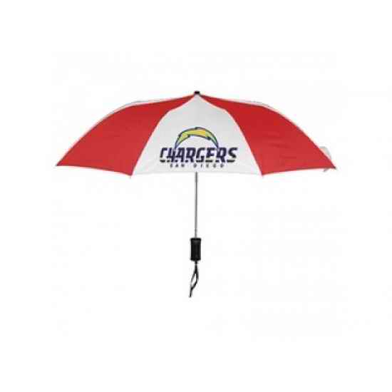 NFL San Diego Charger Folding Umbrella RED&White - $18.00  jerseyswww.biz